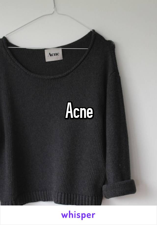 Acne