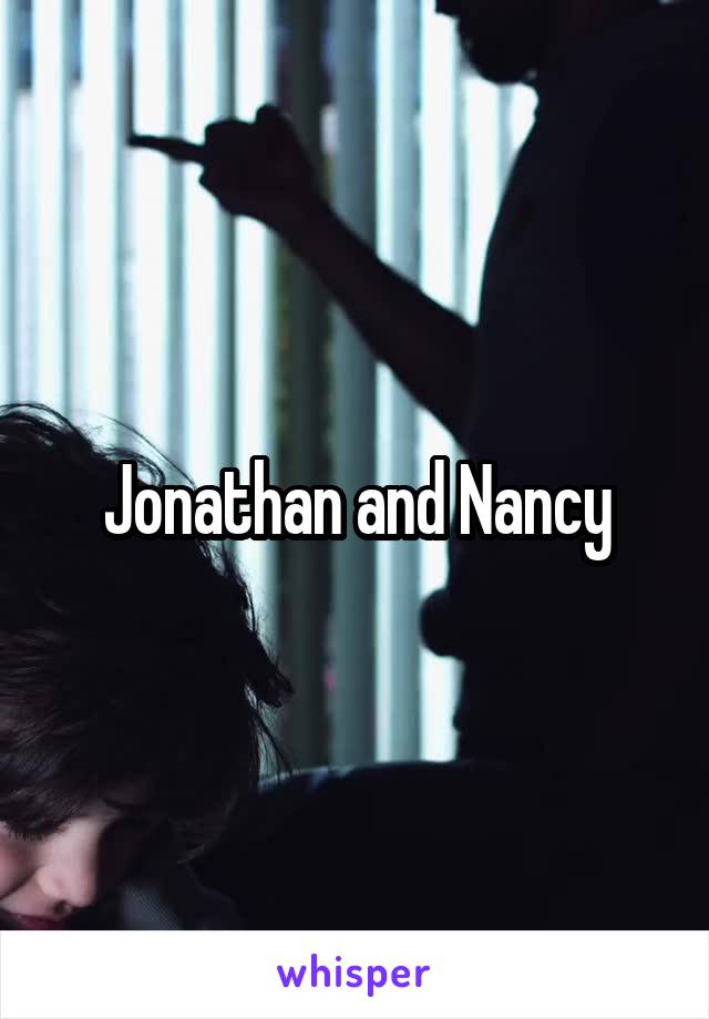 Jonathan and Nancy