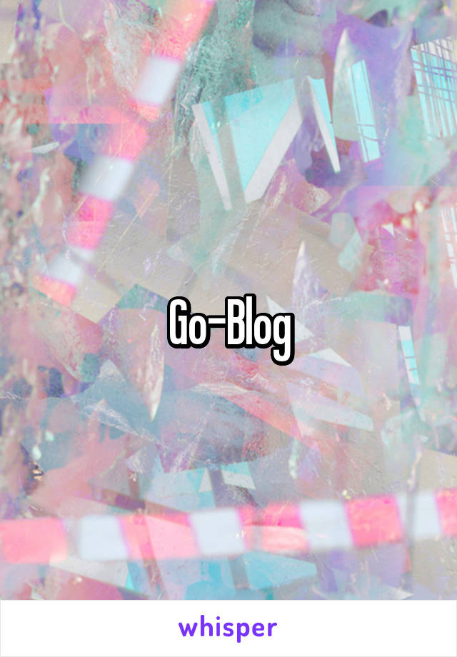 Go-Blog