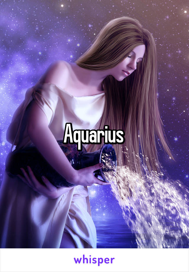 Aquarius 