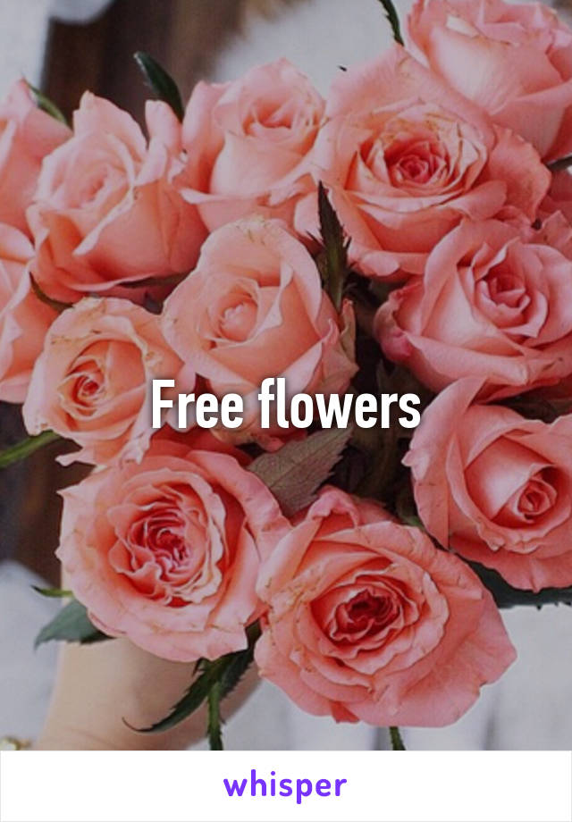 Free flowers