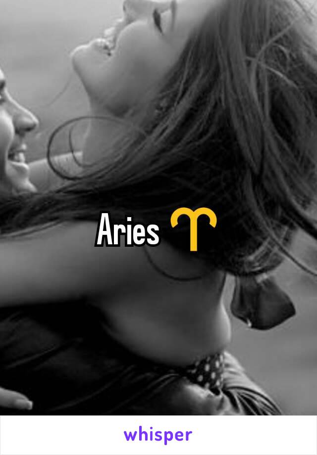 Aries ♈