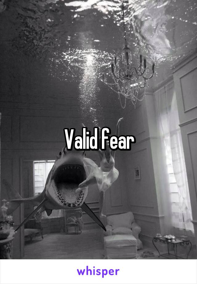 Valid fear
