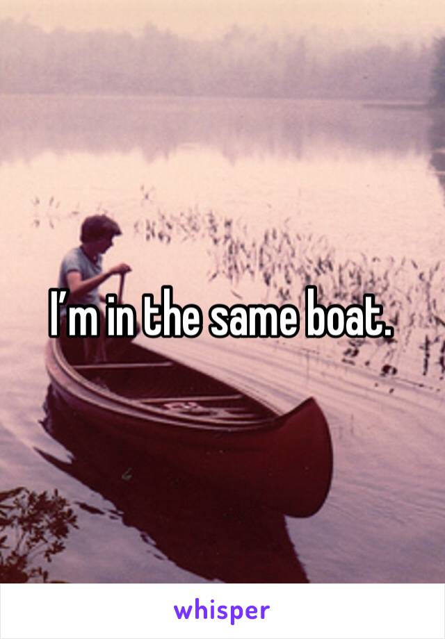 I’m in the same boat. 