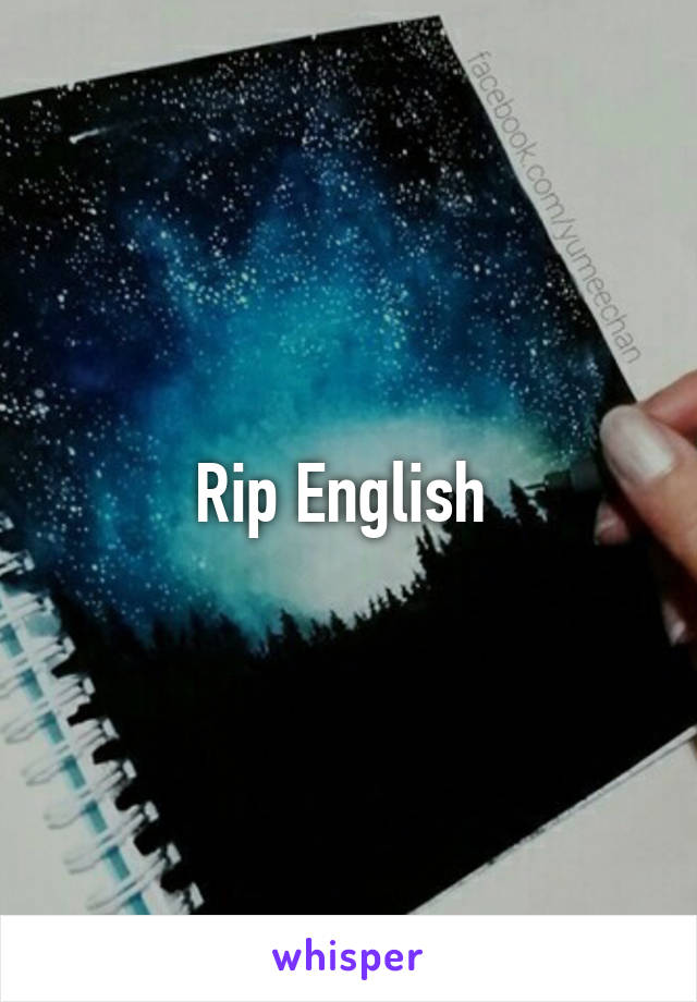 Rip English 