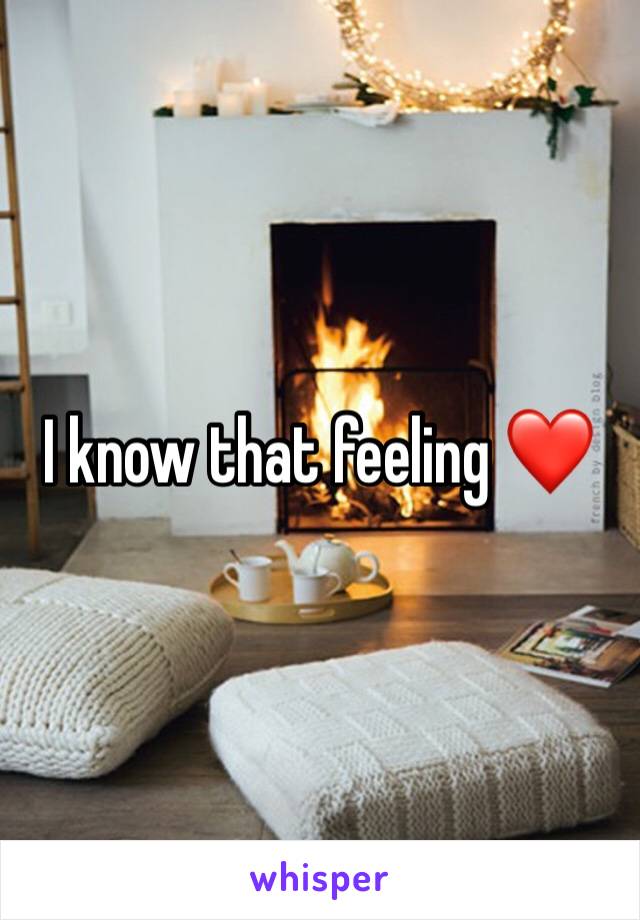 I know that feeling ❤️