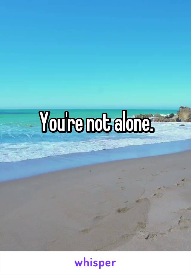 You're not alone.
