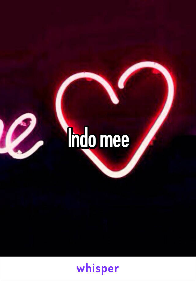 Indo mee