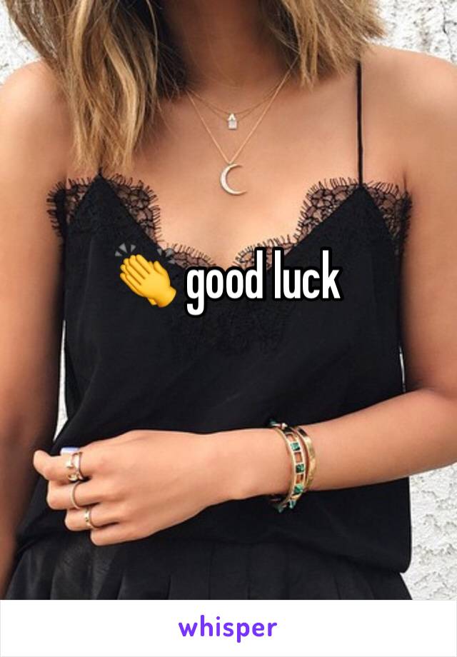 👏 good luck 