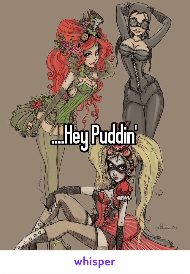 ....Hey Puddin' 