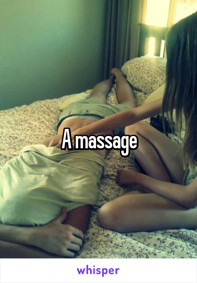 A massage