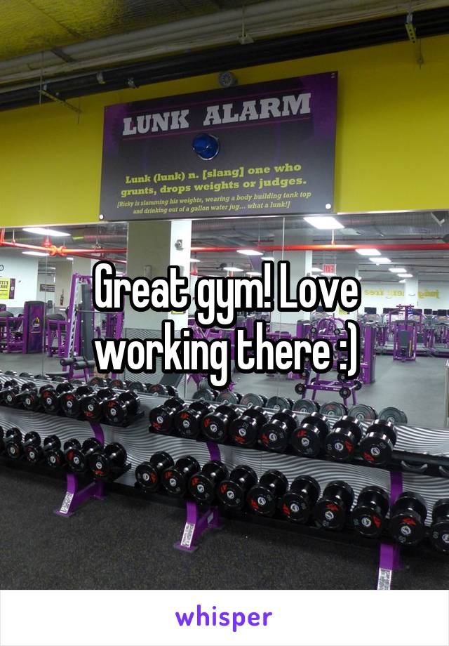 Great gym! Love working there :)