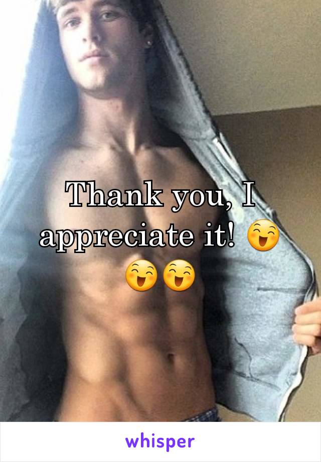 Thank you, I appreciate it! 😄😄😄