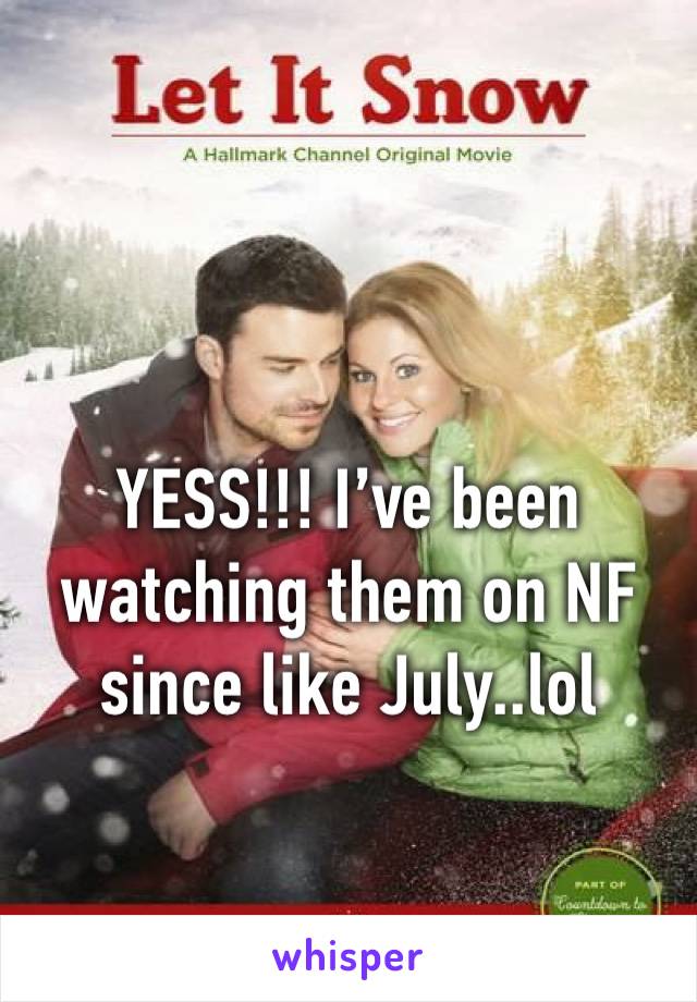 YESS!!! I’ve been watching them on NF since like July..lol
