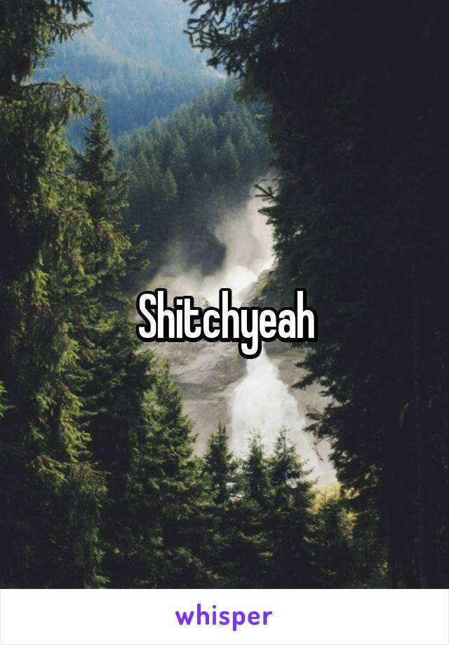 Shitchyeah