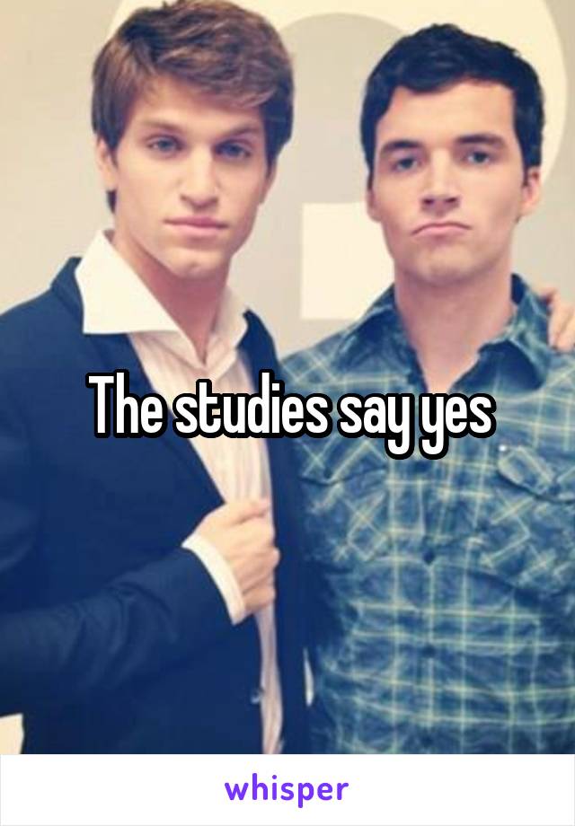 The studies say yes