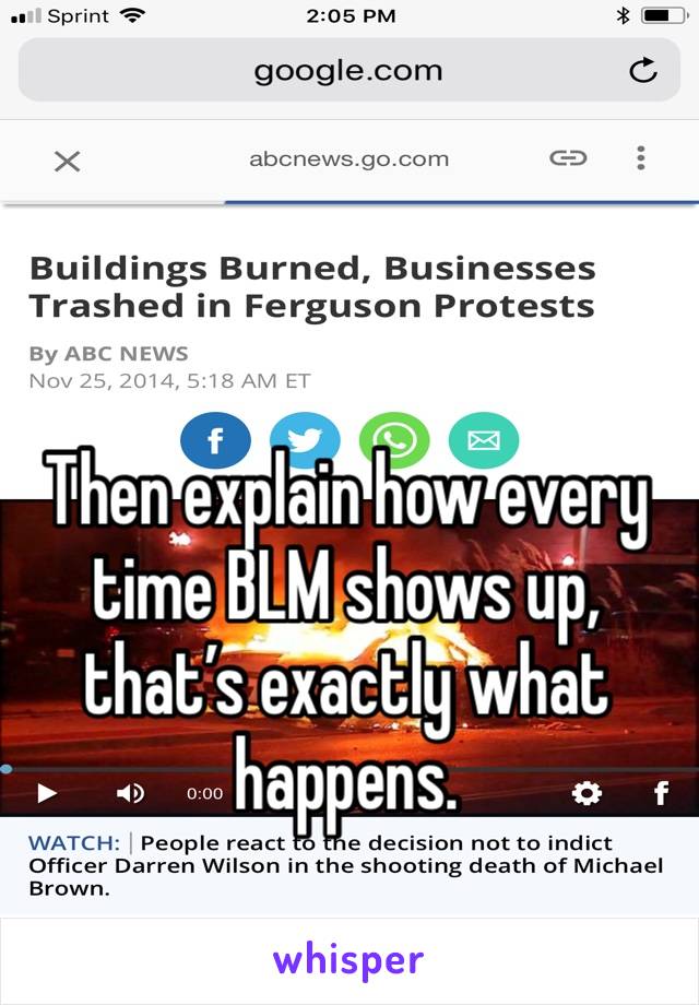 


Then explain how every time BLM shows up, that’s exactly what happens.