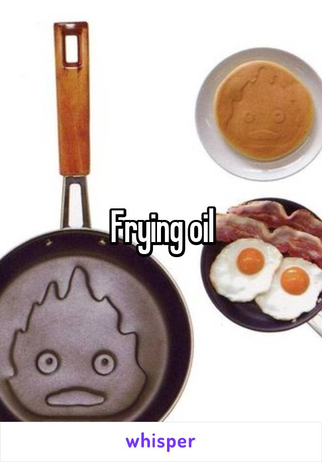 Frying oil