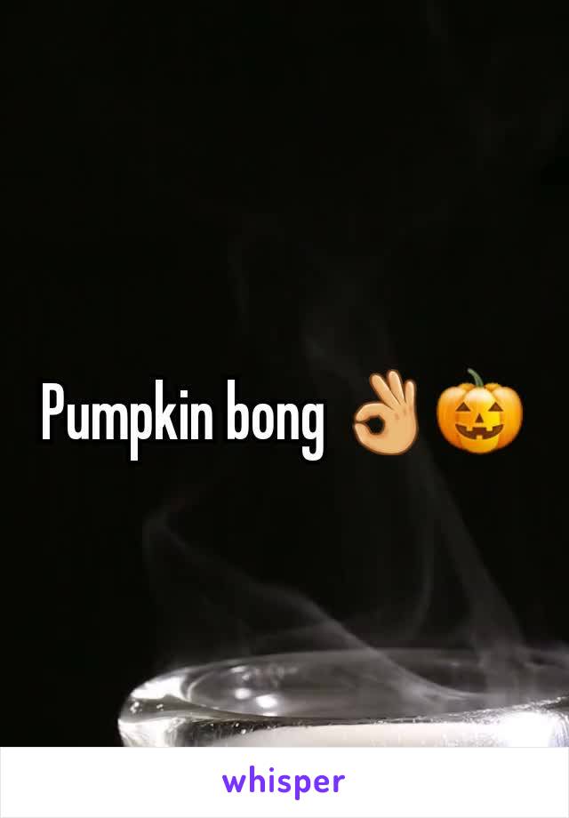 Pumpkin bong 👌🎃