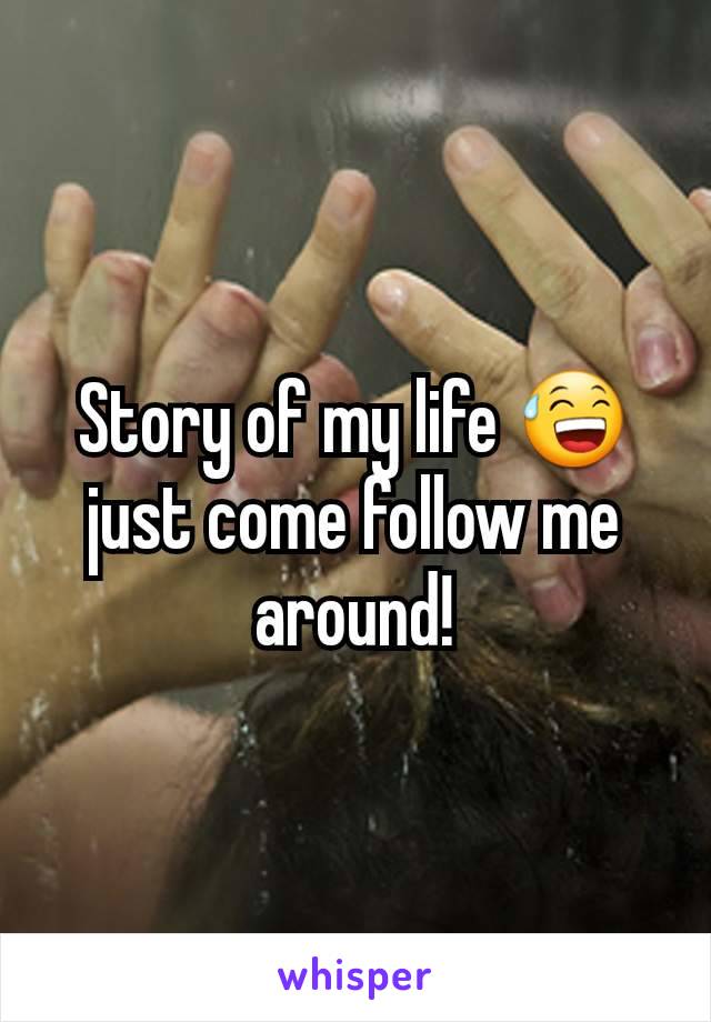 Story of my life 😅 just come follow me around!