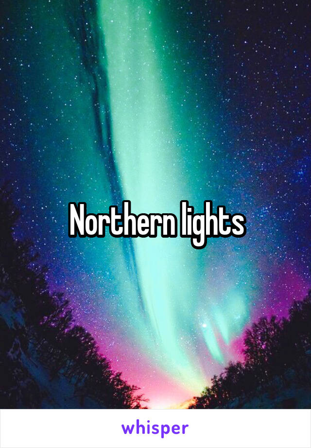 Northern lights