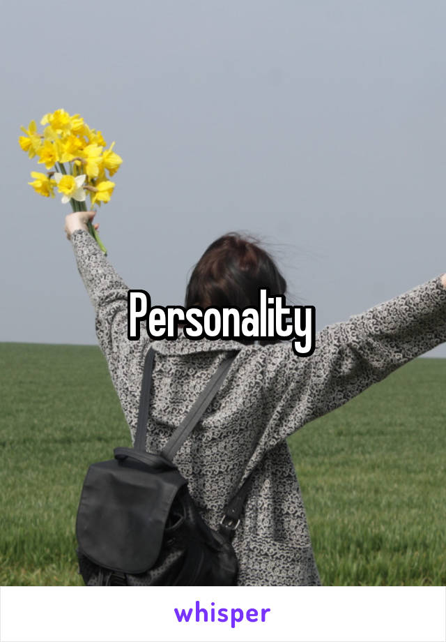 Personality 