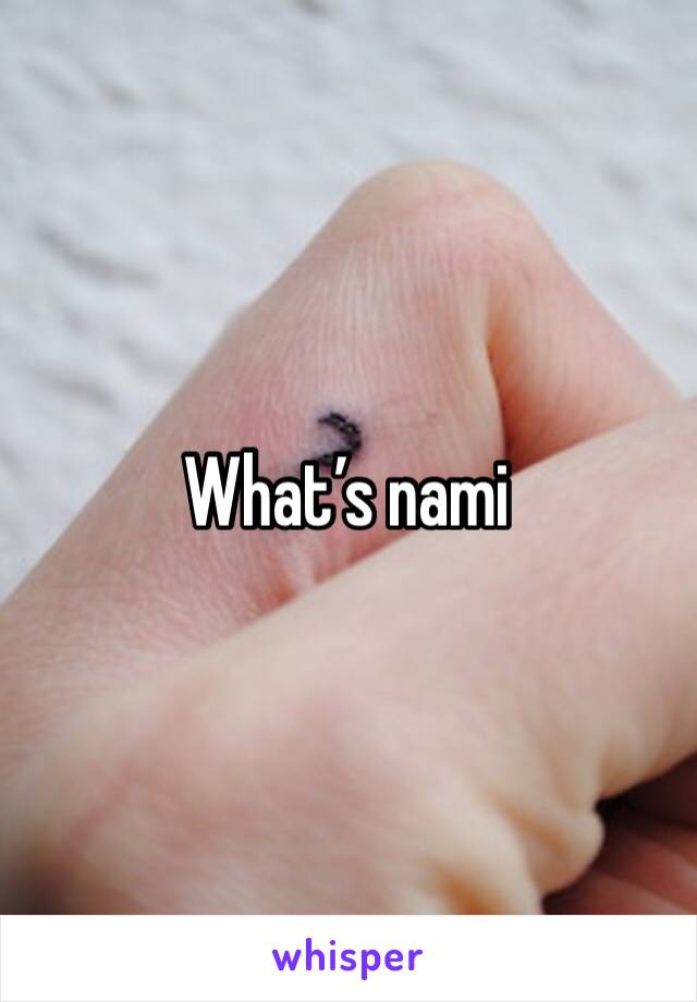 What’s nami 