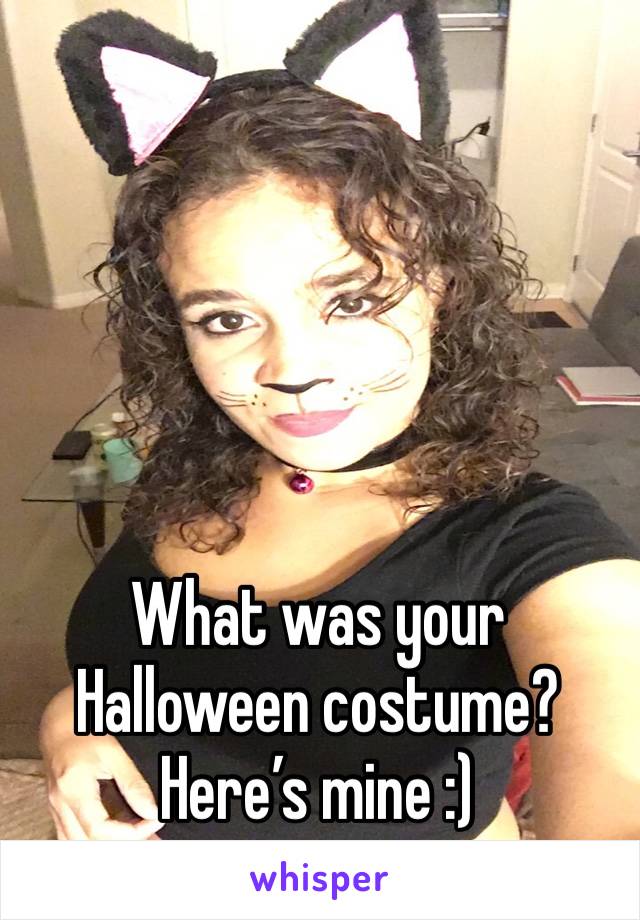 What was your Halloween costume? Here’s mine :)