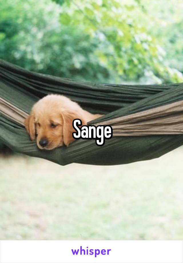 Sange