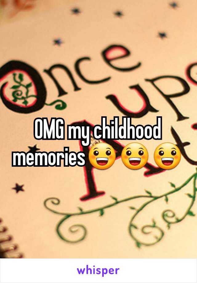 OMG my childhood memories😀😀😀