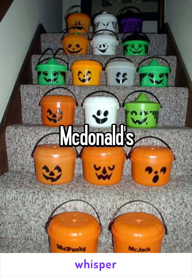 Mcdonald's