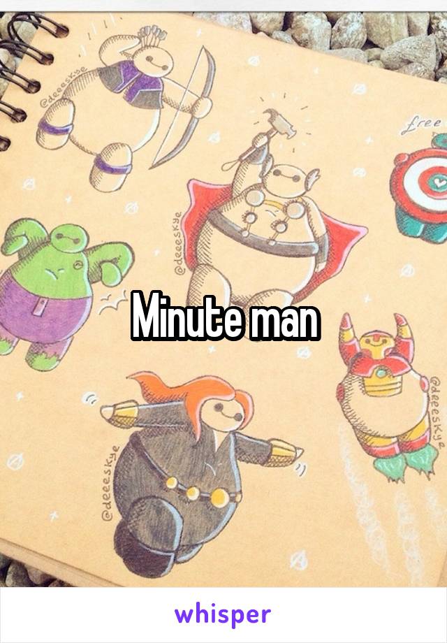 Minute man