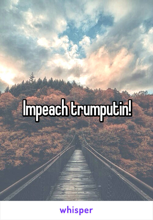 Impeach trumputin!
