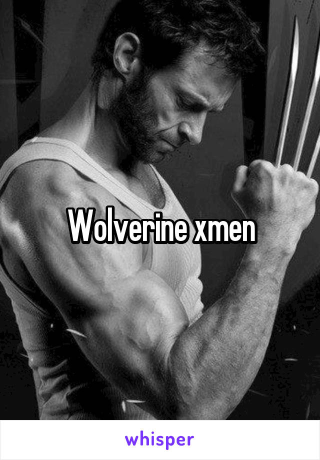 Wolverine xmen