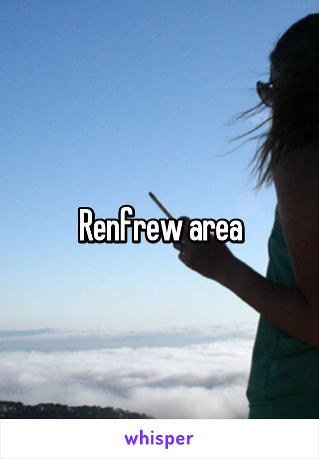Renfrew area