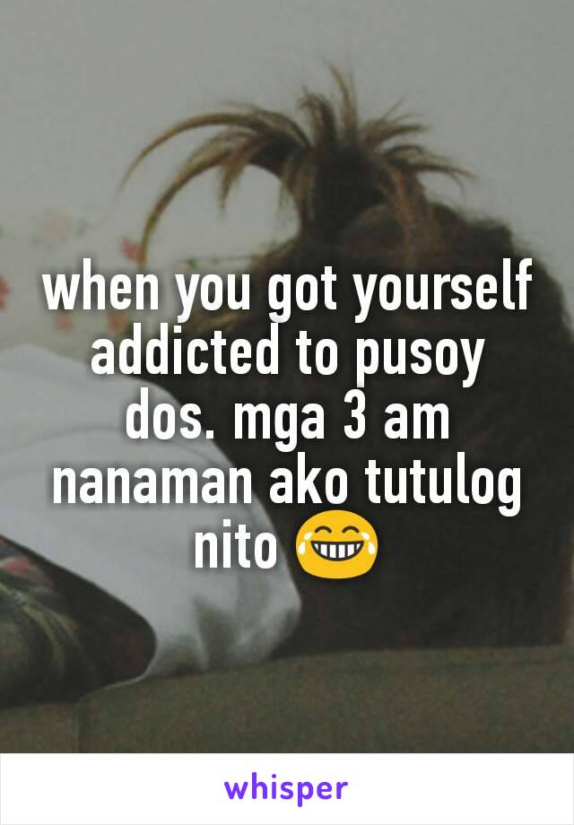 when you got yourself addicted to pusoy dos. mga 3 am nanaman ako tutulog nito 😂