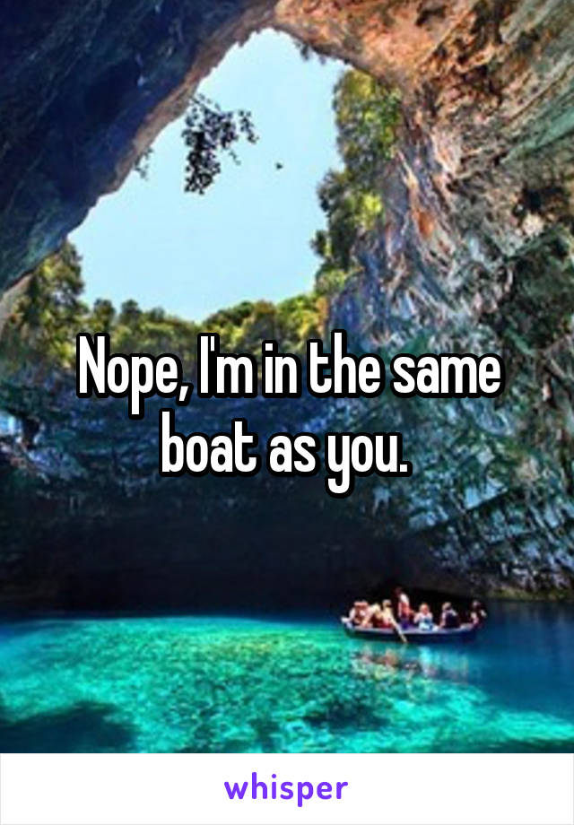 Nope, I'm in the same boat as you. 