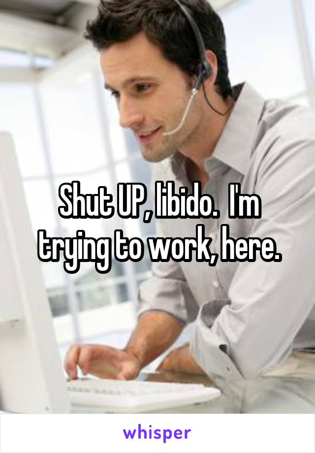 Shut UP, libido.  I'm trying to work, here.