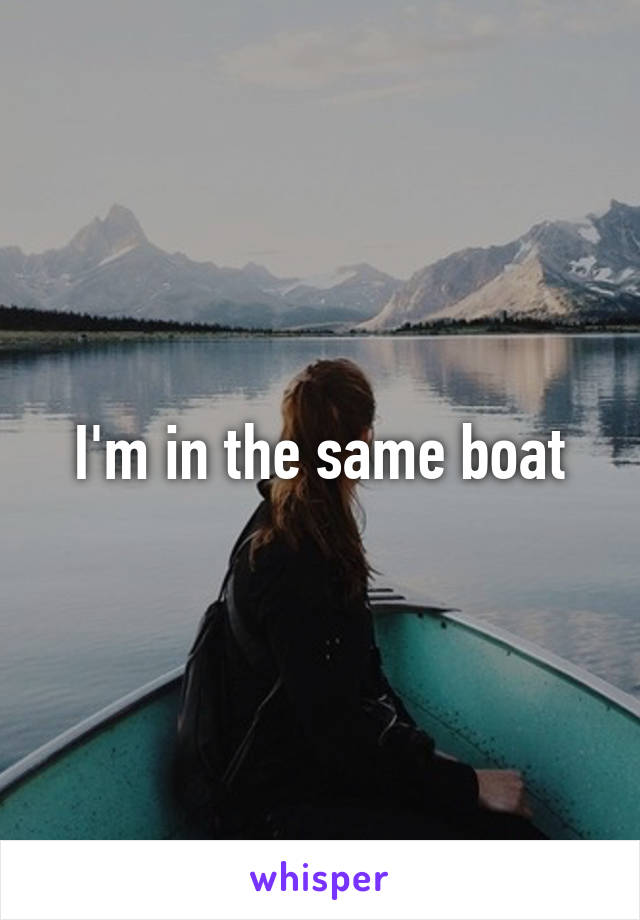 I'm in the same boat