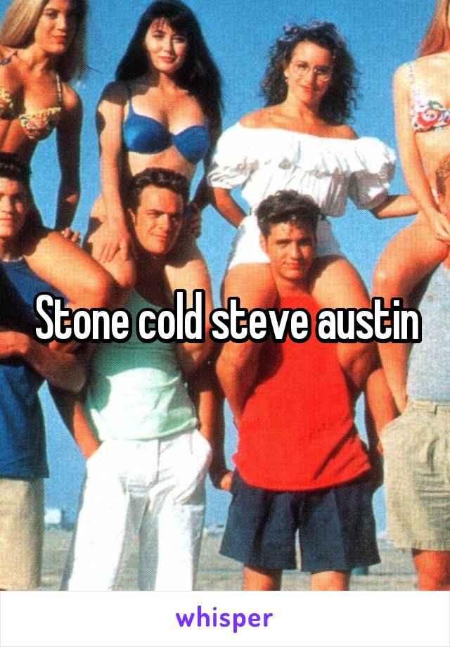 Stone cold steve austin