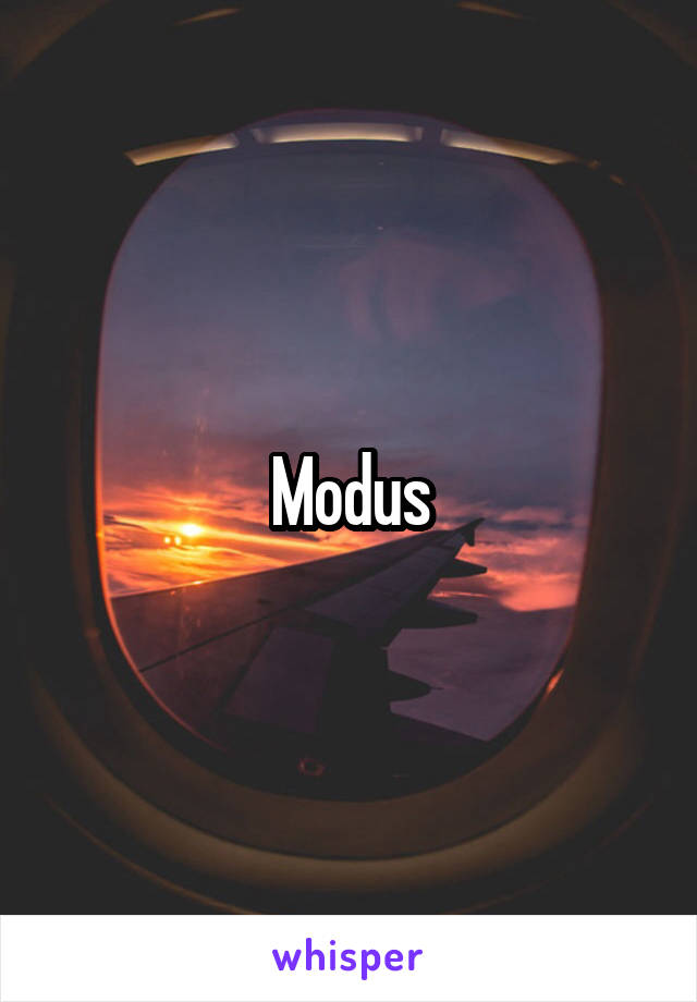 Modus