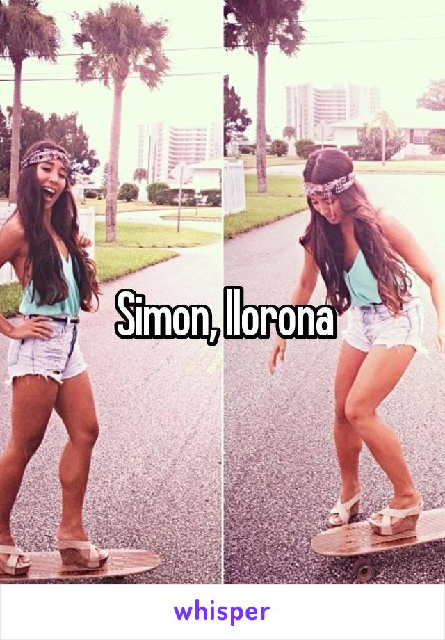 Simon, llorona