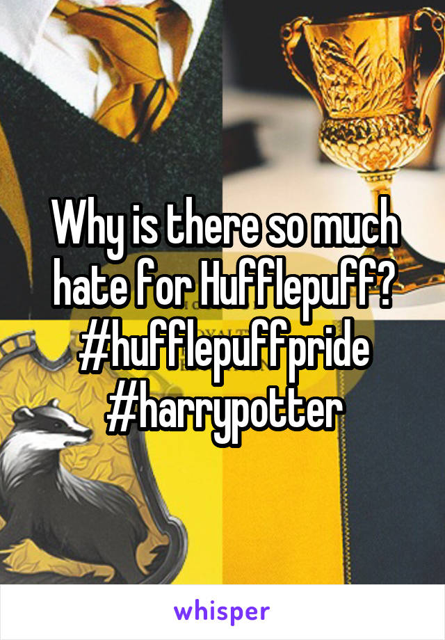 Why is there so much hate for Hufflepuff?
#hufflepuffpride #harrypotter