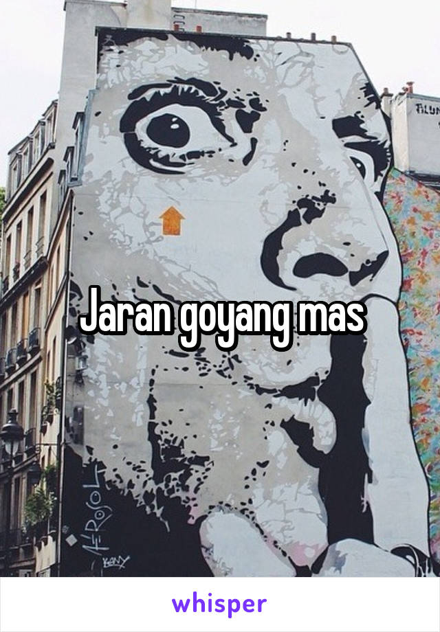 Jaran goyang mas