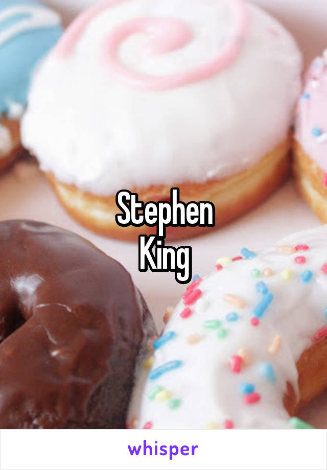 Stephen
King