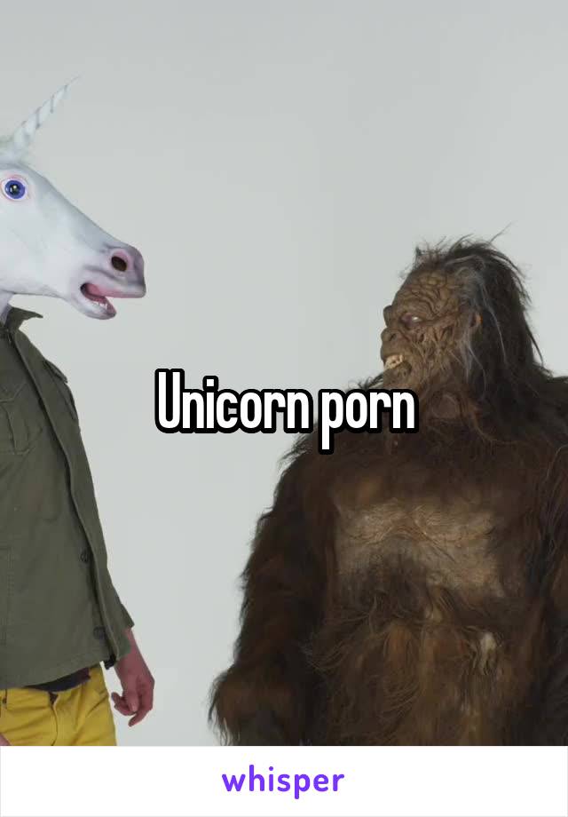 Unicorn porn