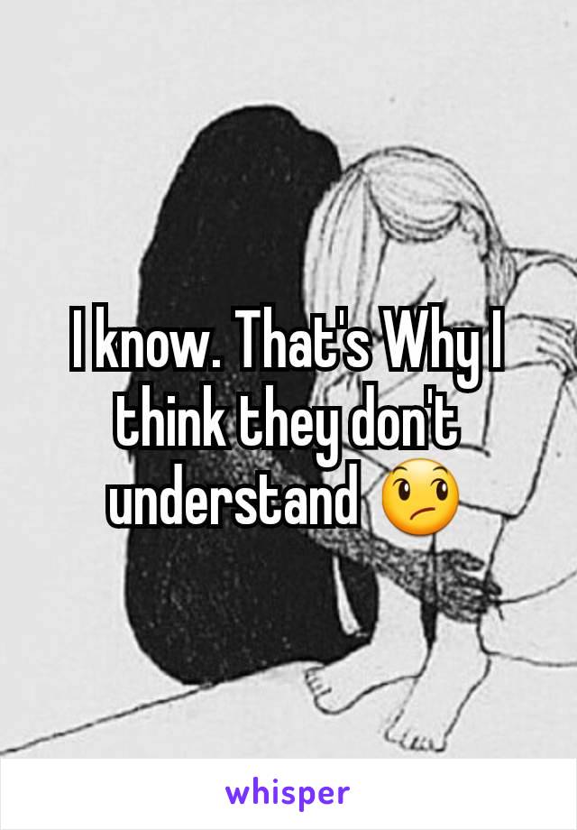 I know. That's Why I think they don't understand 😞