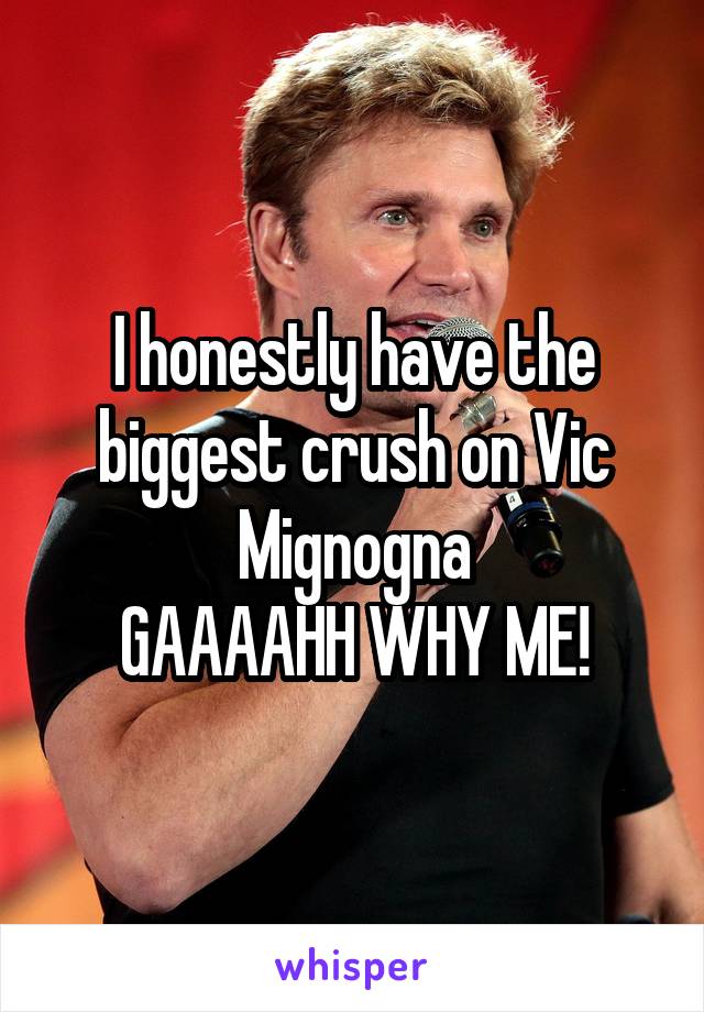 I honestly have the biggest crush on Vic Mignogna
GAAAAHH WHY ME!