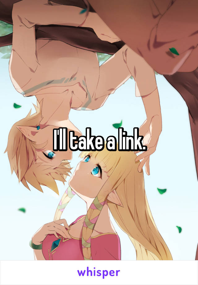 I'll take a link.