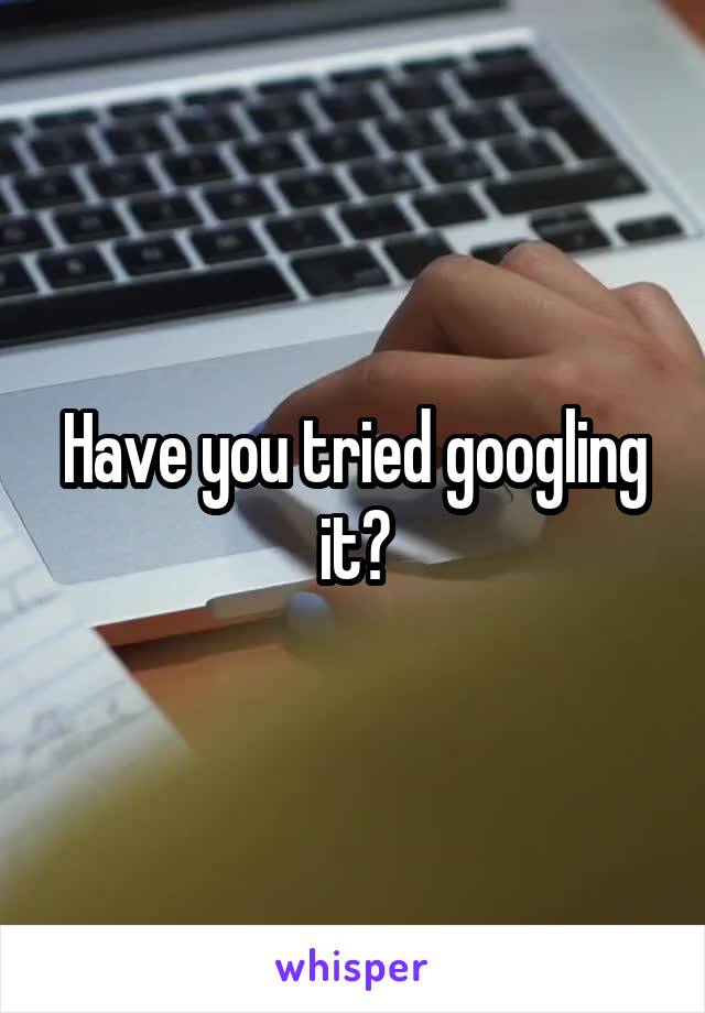 Have you tried googling it?